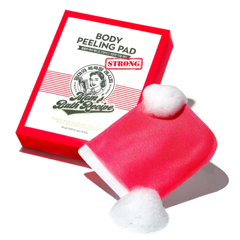 Mom’s Bath Recipe Body Peeling Pad – Strong Care