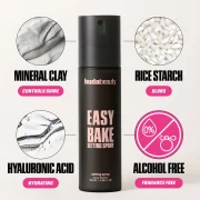 Huda Beauty Mini Easy Bake Blurring Setting Spray with 16-Hour Wear 30ML