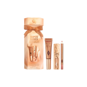 Charlotte Tilbury Super Nudes Lip and Cheek Trio Makeup Gift Set