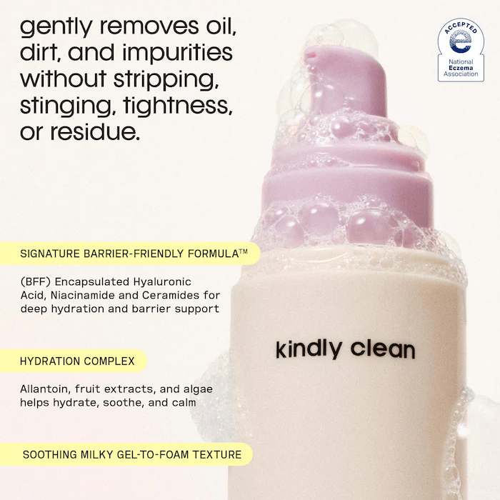Sincerely Yours Kindly Clean Hydrating and Soothing Foaming Gel Cleanser