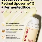 K-SECRET SEOUL 1988 Retinal Cream Retinal Liposome 1% and Fermented Rice