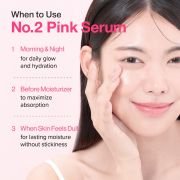 numbuzin No.2 Rose PDRN Collagen Plumping Serum
