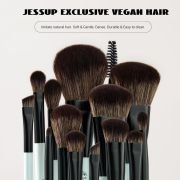 Jessup Makeup Brushes Set 10pcs