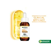 Garnier Fast Bright 10% Pure Vitamin C Brightening Overnight Serum – 30ml