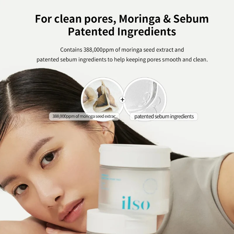 ILSO Moringa Purifying Pore Pad 60P