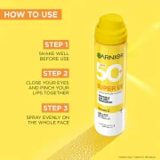 Garnier Skin Active Super UV Invisible Air Mist Face & Body Sunscreen For All Skin Types – 75 ML