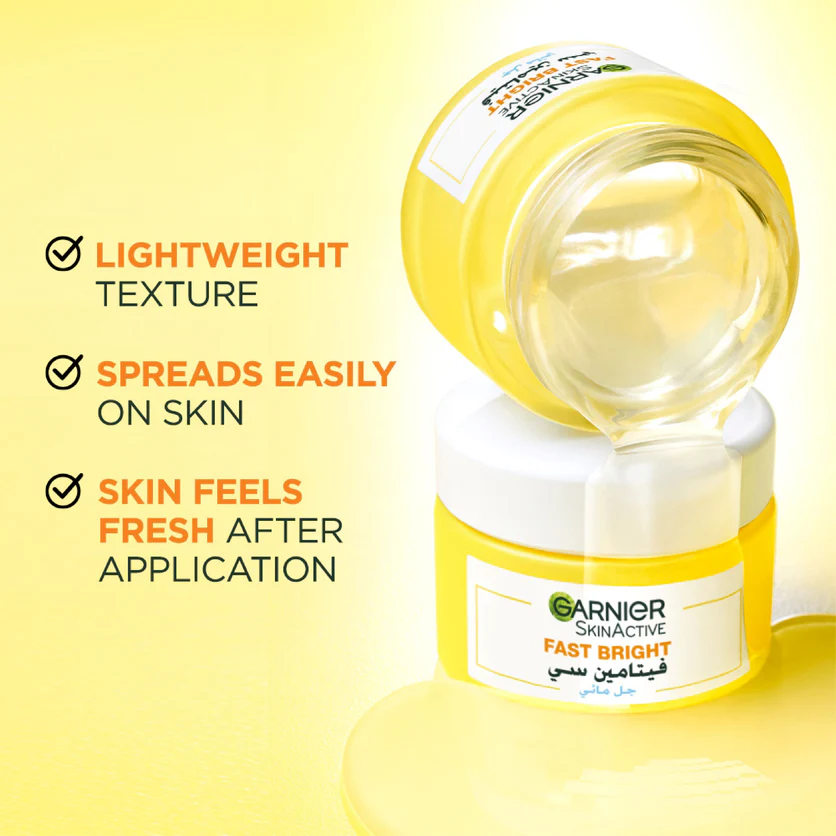 Garnier Skin Active Fast Bright Vitamin C Water Gel Moisturizer