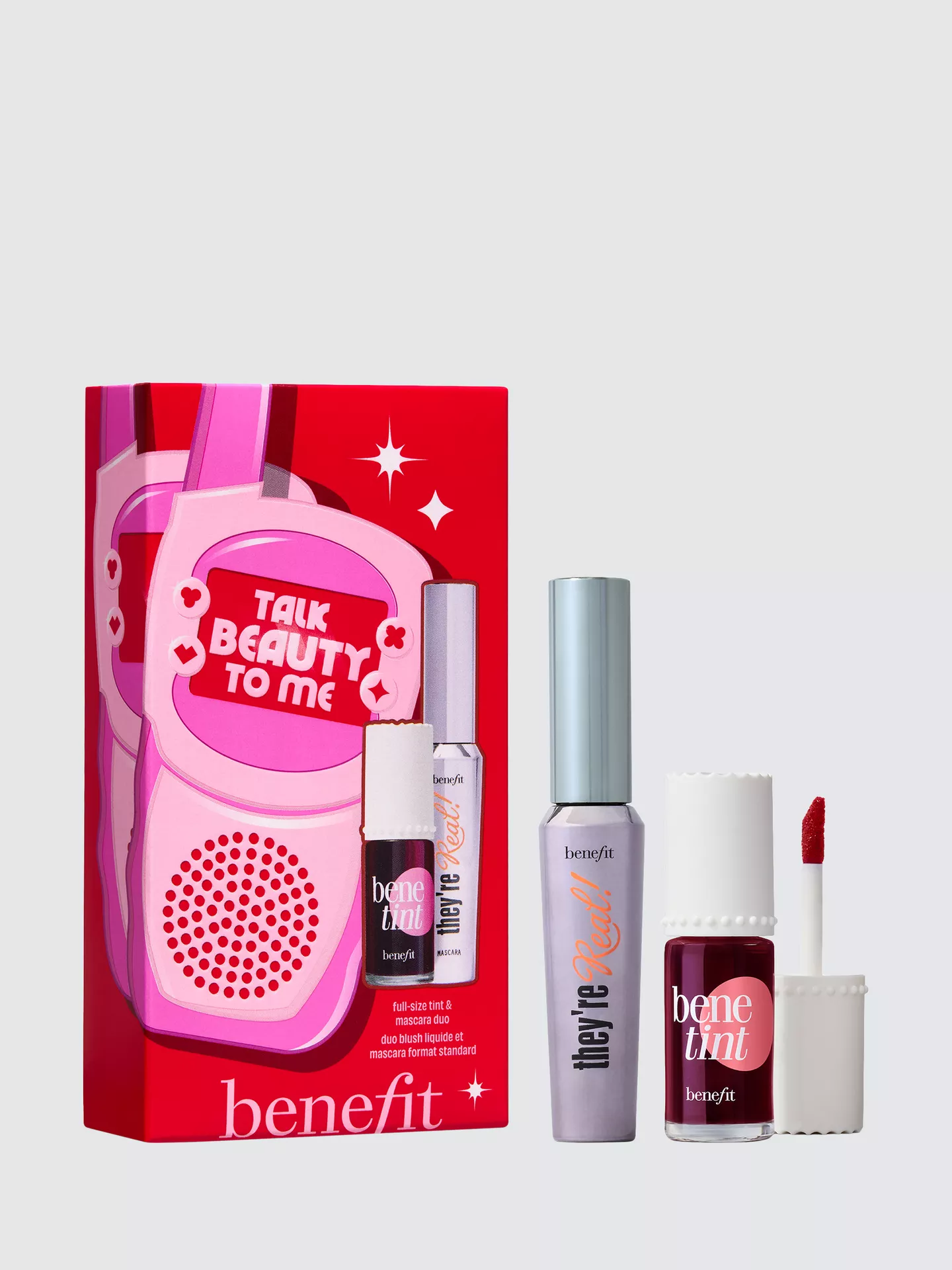 Benefit Talk Beauty to Me Mascara and Cheek & Lip Tint Gift Set