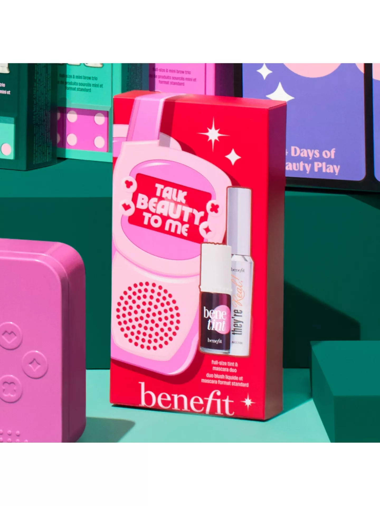 Benefit Talk Beauty to Me Mascara and Cheek & Lip Tint Gift Set