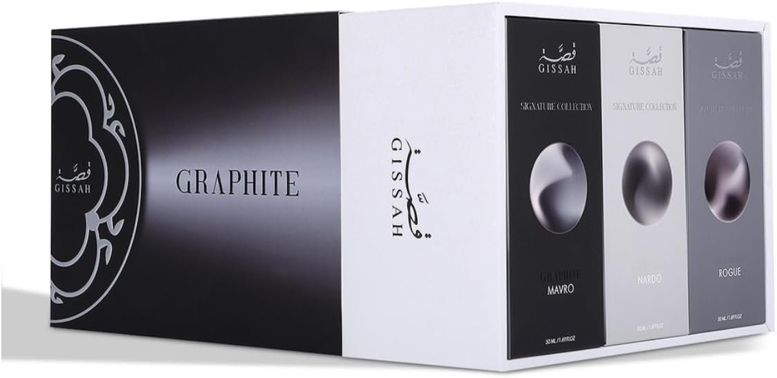 Gissah Graphite Gift Set For Him