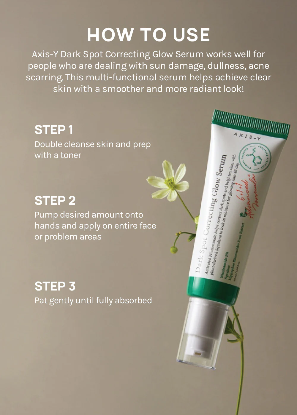 Axis-y Dark Spot Correcting Glow Toner + Dark Spot Correcting Glow Serum