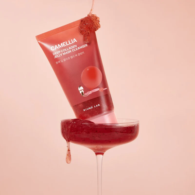 Round Lab CAMELLIA DEEP COLLAGEN JELLY MASK CLEANSER