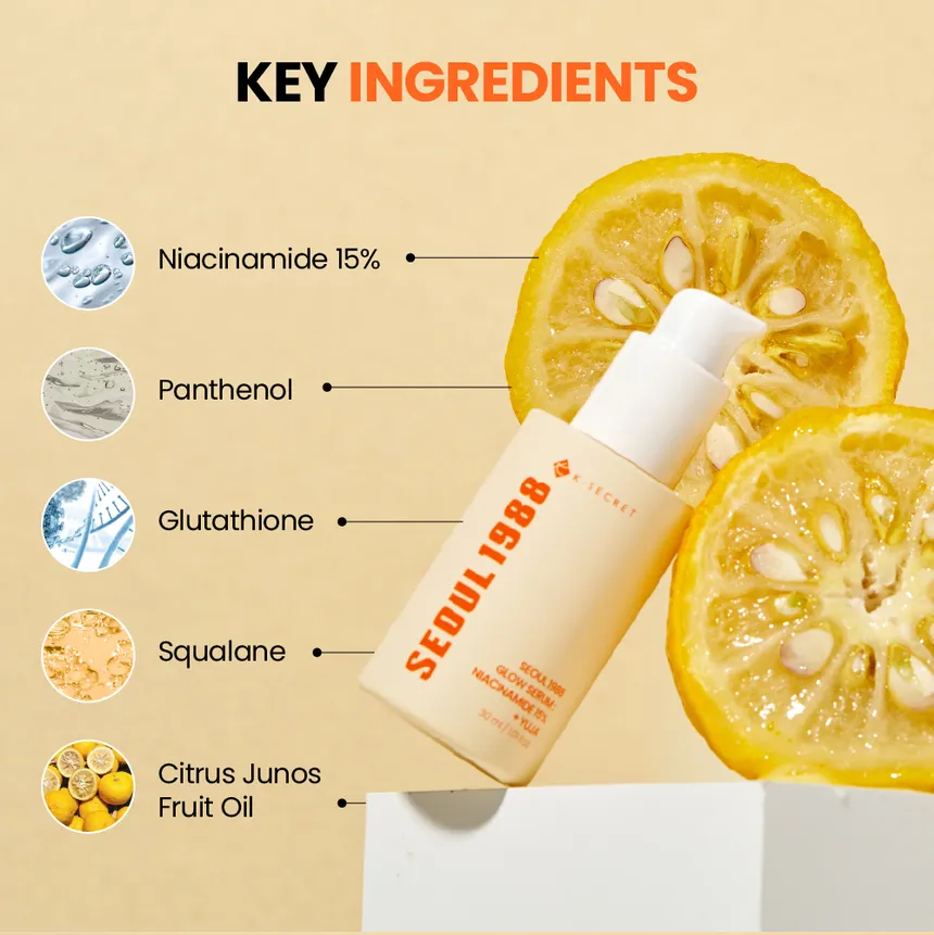 k-secret Seoul 1988 Boosting balls + Niacinamide serum