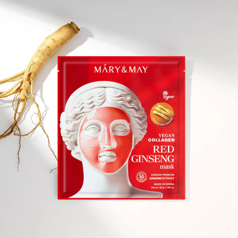 Mary & May Vegan Collagen Red Ginseng Mask