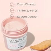 COSRX Poreless Clarifying Charcoal Mask Pink