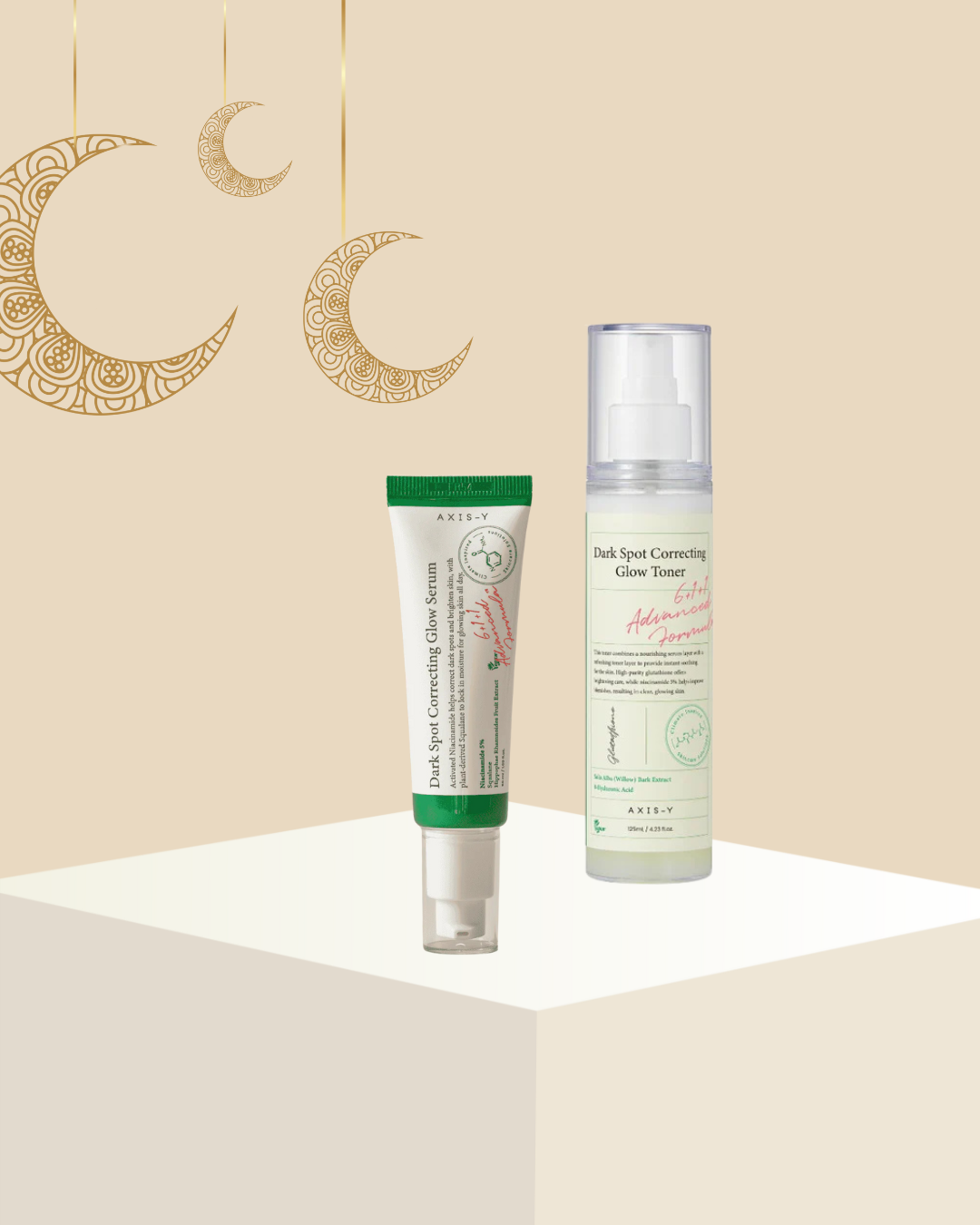 Axis-y Dark Spot Correcting Glow Toner + Dark Spot Correcting Glow Serum