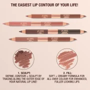 Charlotte Tilbury Super Nudes Lip Cheat Contour Duo Lip Liner