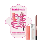 Huda Beauty Habibti Face And Lip Set