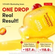 EQQUALBERRY Vitamin Illuminating Serum + NAD+ Peptide Boosting Toner